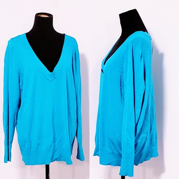 Lane Bryant Sweaters - Lane Bryant light V-neck sweater 18/20💞🦄